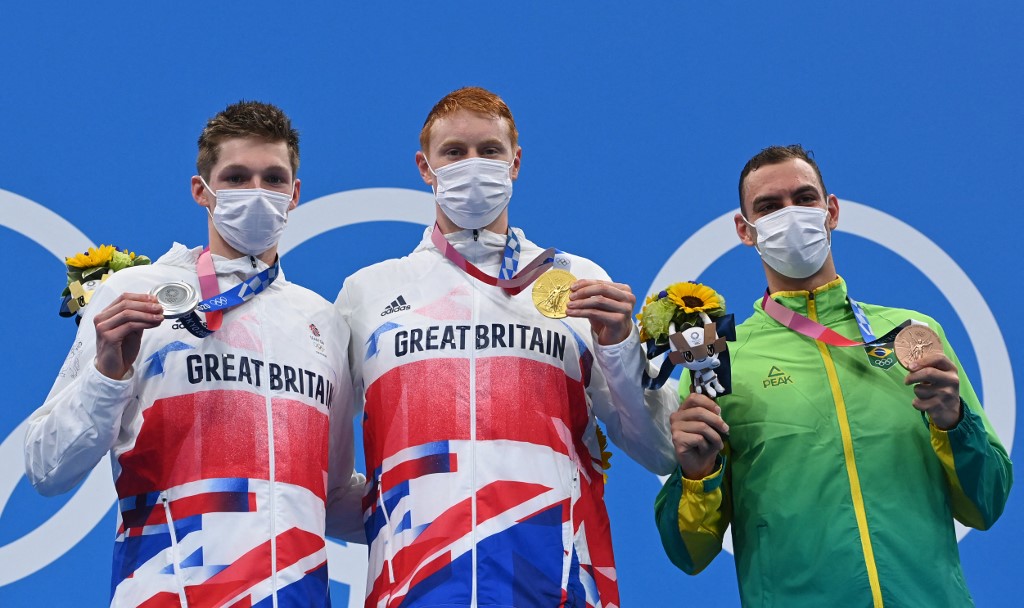 El británico Dean gana oro en 200 m libre: el brasileño Scheffer bronce, en los Juegos Olímpicos - Vimarsana News