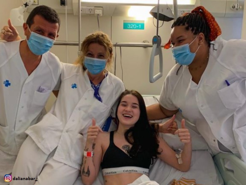 Historia de Daliana, joven a la que le amputaron un pie por cáncer se hace viral - Vimarsana News