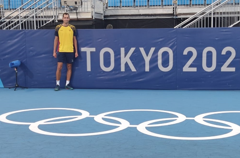 Daniel Galán clasificó a segunda ronda del tenis de los Juegos Olímpicos - Vimarsana News